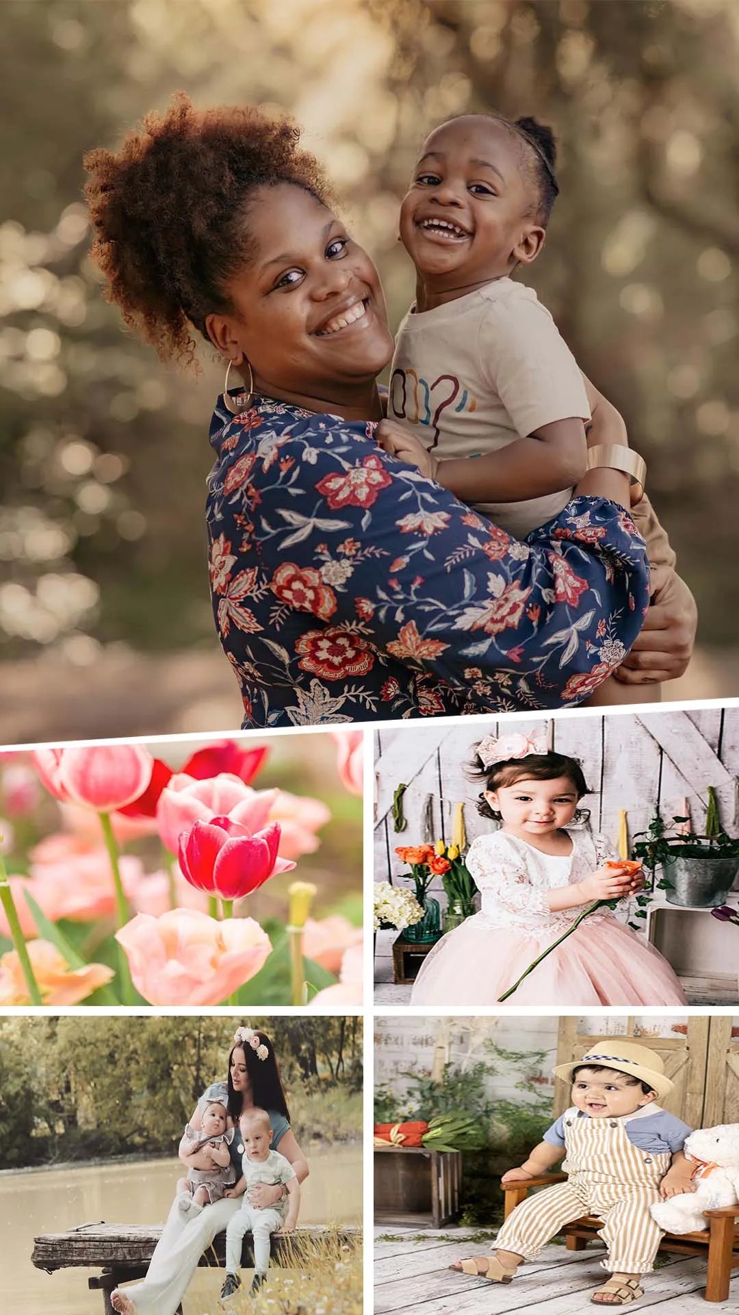 7 awesome easter and spring mini session photo ideas for girls in 2024 ...