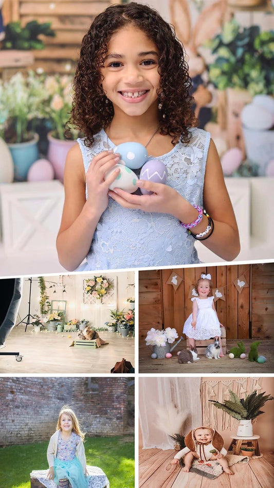 7 tending remarkable easter and spring photo backdrops for girls in 2024