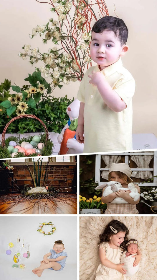 8 surprise easter and spring mini session photo ideas for kids in 2024