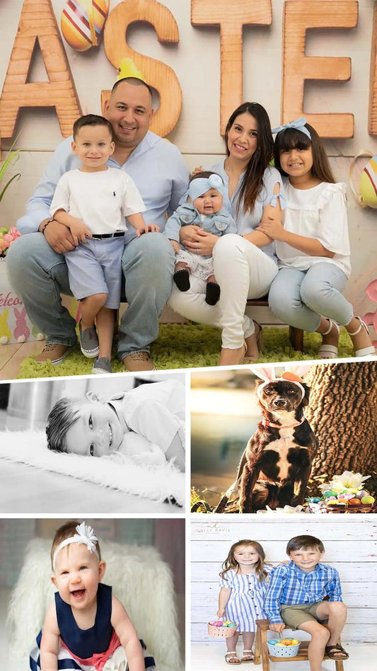 8 surprise easter and spring mini session photography ideas for children in 2024
