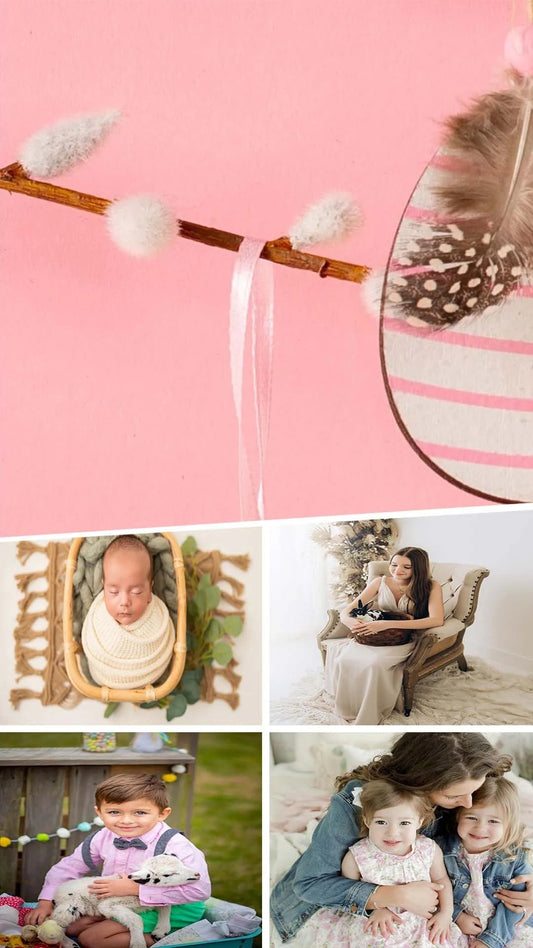 8 tending cute easter and spring photoshoot backdrops
