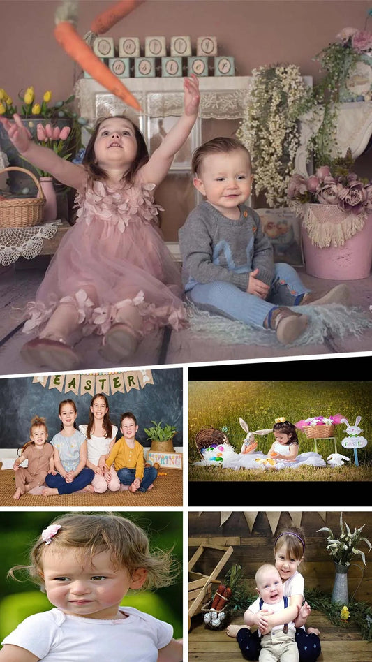 8 tending unique easter mini session photography ideas for kids in 2024