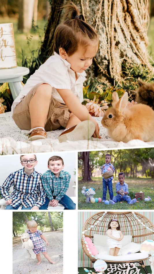 8 tending welcome easter and spring photo backgrouns for kids in 2024