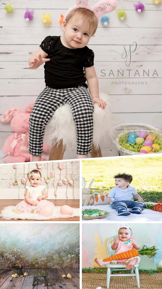 9 surprise easter mini session photography ideas for girls in 2024
