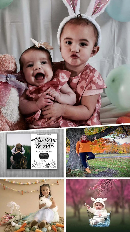 Bunny Kisses and Flower Wishes: Easter Photography Inspiration