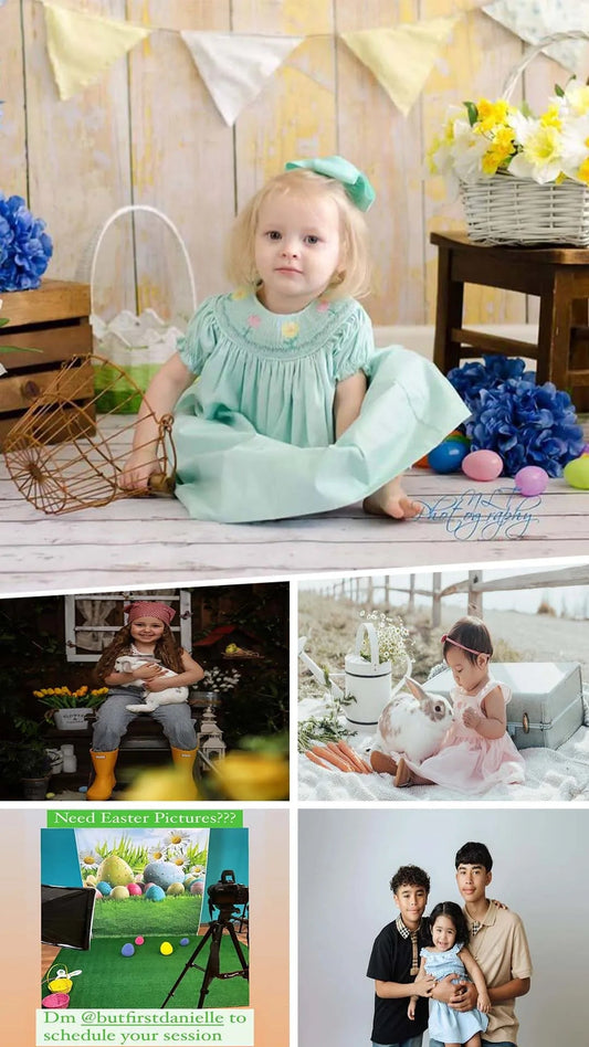 Easter Memories in Focus: Retro-inspired Toddler Photography