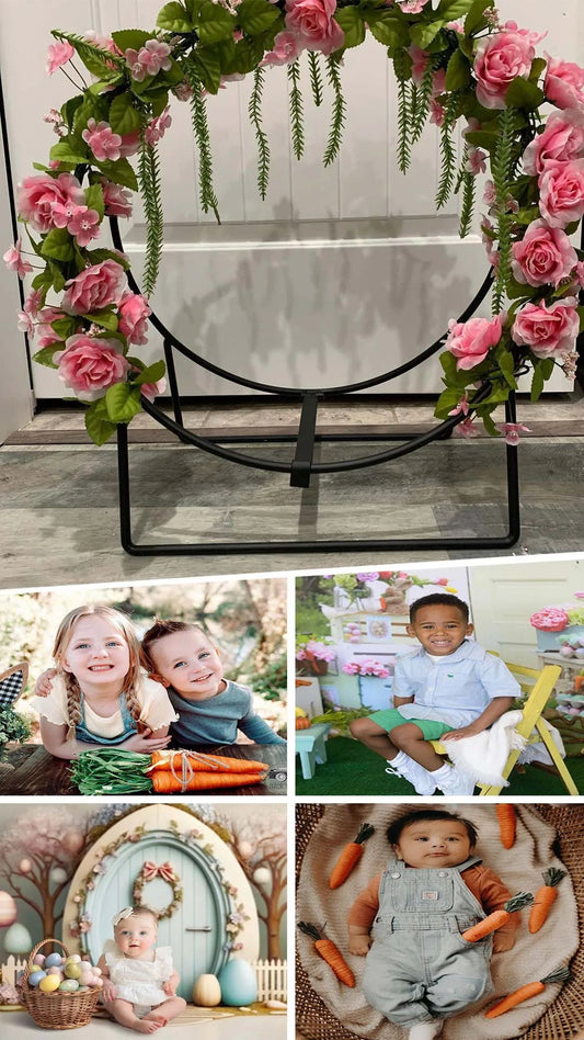 Hop into Spring Photography with our Easter Backdrop