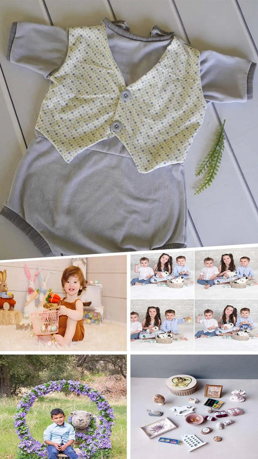 Hop Into Spring with These Easy Easter Prop Ideas for Kids Photoshoots!