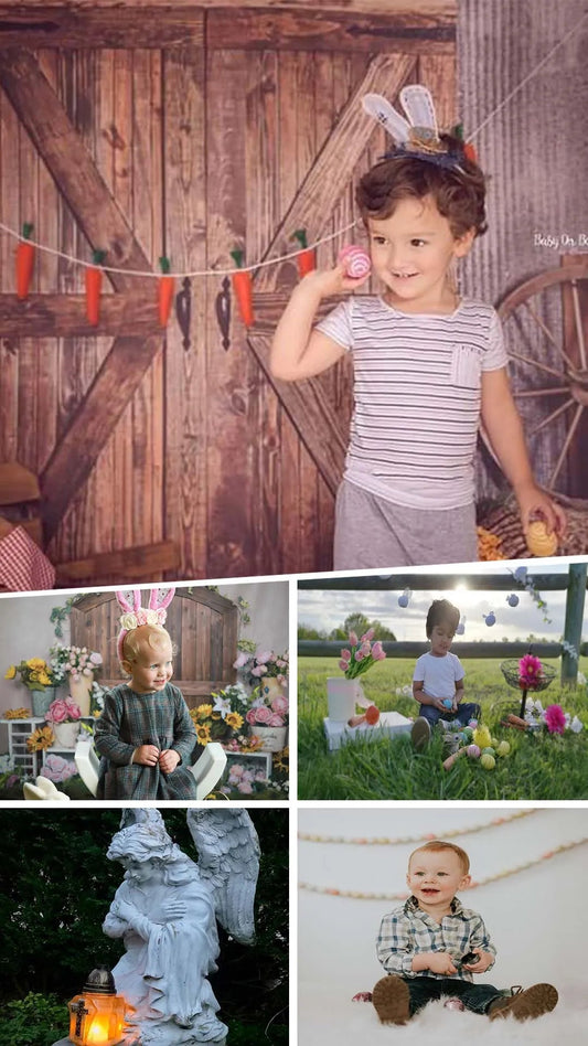Hoppy Photos: Easter Backdrop for Adorable Spring Pictures