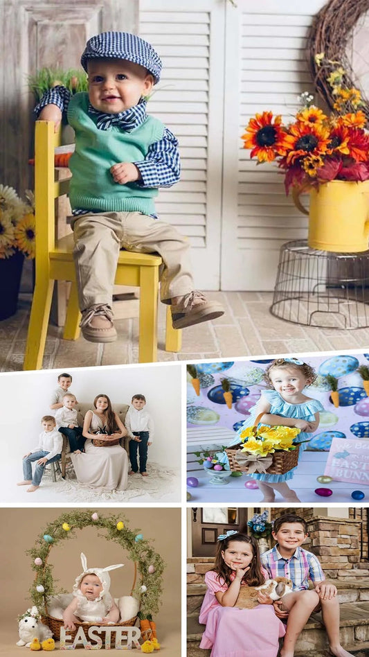 Through the Lens: An Easter Wonderland Photography Backdrop