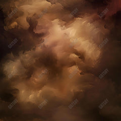 Gatsby Brown Hand Painted Floral Art Photography Backdrop Gbsx-01214