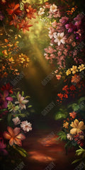 Gatsby Enchanting Vintage Botanica Forest Photography Backdrop Gbsx-01219