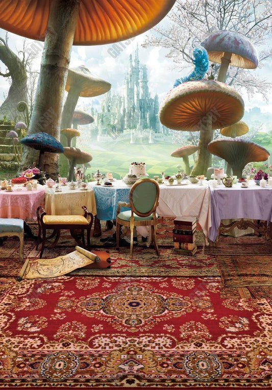Gatsby Fairy Tale Forest Tea Wonderland Party Photography Backdrop Gbsx-01222