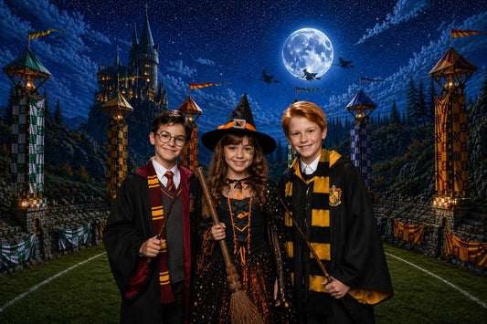 Gatsby Magical Wizard Arena Photography Party Backdrop GB_01309