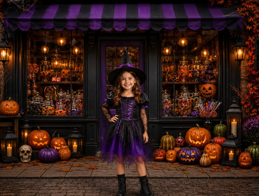 Gatsby Halloween Candy Shop Storefront GB_01345