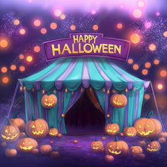 Gatsby Halloween Circus Tent Photography Backdrop Gbsx-01182
