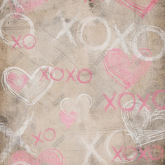 Gatsby Pink Valentine Abstract Wall Photography Backdrop Gbsx-01284