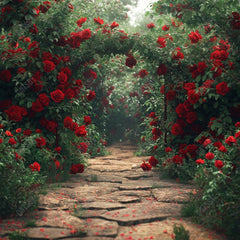 Gatsby Spring Retro Flower Garden Photography Backdrop Gbsx-01328