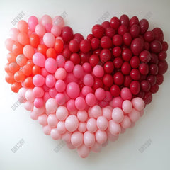 Gatsby Valentine Balloon Heart Wall Photography Backdrop Gbsx-01307