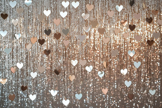 Gatsby Valentine Hugs Kisses And Sparkle Heart Photography Backdrop Gbsx-01418