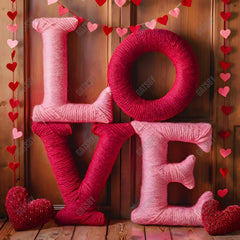 Gatsby Valentine Love Door Photography Backdrop Gbsx-01249