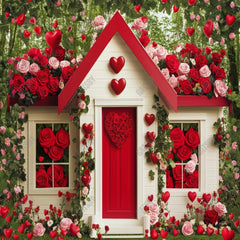 Gatsby Valentine Love Flower Cottage Photography Backdrop Gbsx-01283