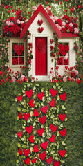 Gatsby Valentine Love Flower Cottage Photography Backdrop Gbsx-01283