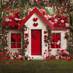Gatsby Valentine Love Flower Cottage Photography Backdrop Gbsx-01430