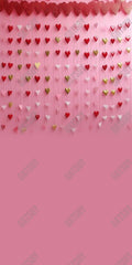 Gatsby Valentine Love Me Heart Curtains Photography Backdrop Gbsx-01421