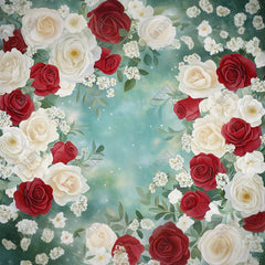 Gatsby Winter Christmas Floral Art Photography Backdrop Gbsx-01192