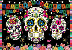 Day of the Dead Backdrop