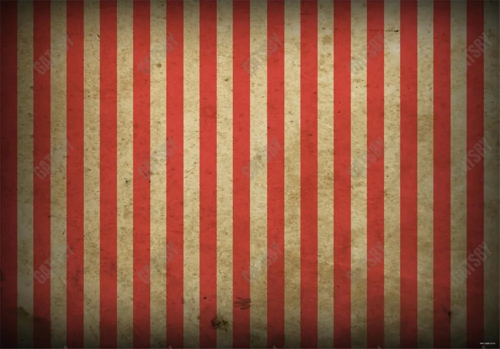 Evil Halloween Circus Carnival Backdrop - Gatsby Backdrop