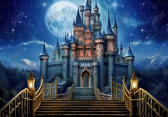 Fantasy Castle Fairytale Princess Cinderella Portraits Backdrop - Gatsby Backdrop