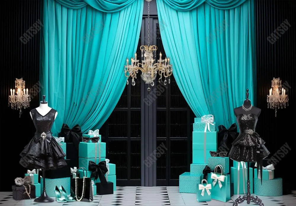 Fashion Jewelry Store Photography Backdrop - Gatsby Backdrop