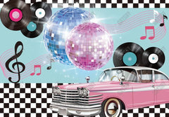 Gatsby 1950S Rock N Roll Diner Photography Backdrop Gbsx-00532 - Gatsby Backdrop