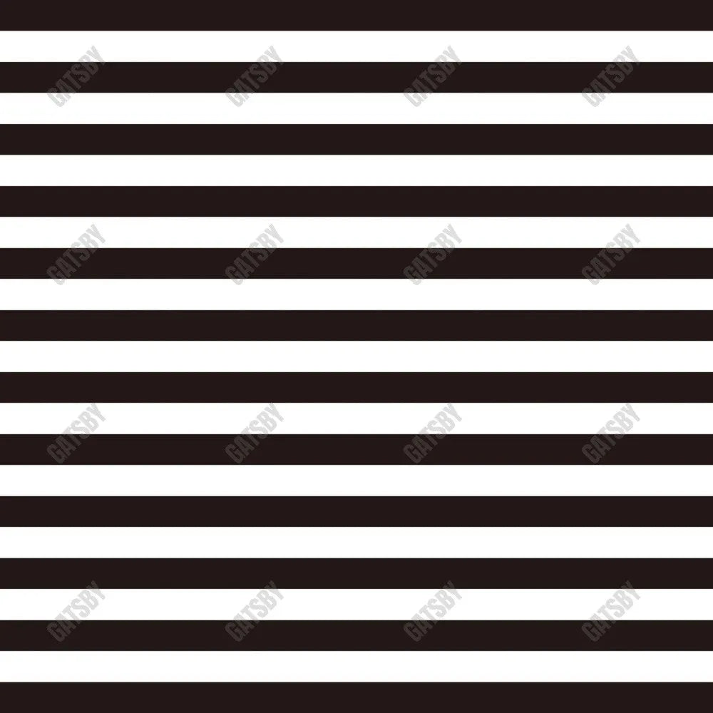 Gatsby Black And White Stripe Photography Backdrop Gbsx-00235 - Gatsby Backdrop