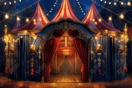 Gatsby Circus Dream Tent Photography Backdrop Gbsx-00750 - Gatsby Backdrop