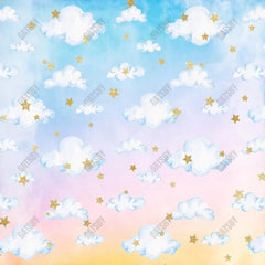 Gatsby Colorful Cloud Sky Photography Backdrop Gbsx-00694 - Gatsby Backdrop