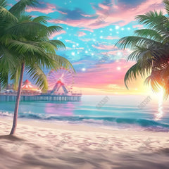 Gatsby Malibu Seaside Photography Backdrop Gbsx-00320 - Gatsby Backdrop