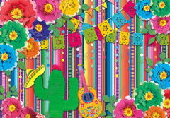 Gatsby Mexican Fiesta Floral Wall Photography Backdrop Gbsx-00528 - Gatsby Backdrop
