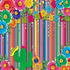 Gatsby Mexican Fiesta Floral Wall Photography Backdrop Gbsx-00528 - Gatsby Backdrop