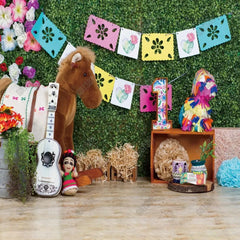 Gatsby Mexican Fiesta Flowers Photography Backdrop Gbsx-00530 - Gatsby Backdrop