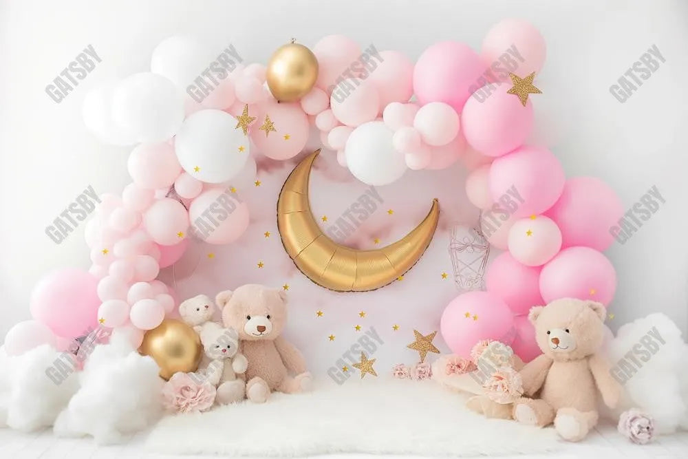 Gatsby Moon And Stars Photography Backdrop Gbsx-00477 - Gatsby Backdrop