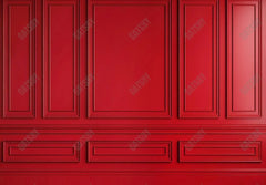 Gatsby Red Wall Panel Photography Backdrop Gbsx-00640 - Gatsby Backdrop