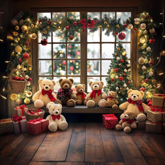 Gatsby Silent Night Teddy Photography Backdrop Gbsx-00707 - Gatsby Backdrop