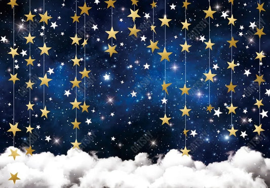 Gatsby Stars Night Sky Photography Backdrop Gbsx-00586 - Gatsby Backdrop
