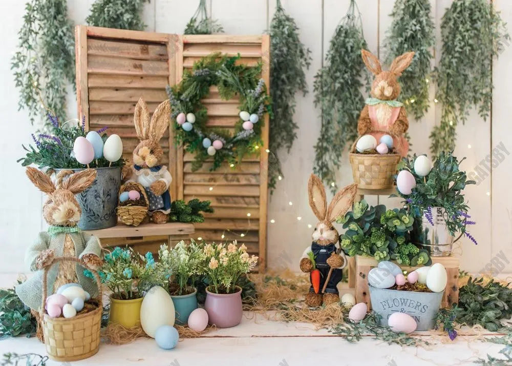 Happy Easter Photography Backdrop - Gatsby Backdrop