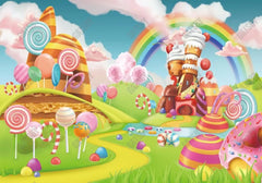Lollipop Candyland Backdrop - Gatsby Backdrop