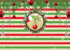 Merry Christmas Birthday Party Backdrop - Gatsby Backdrop