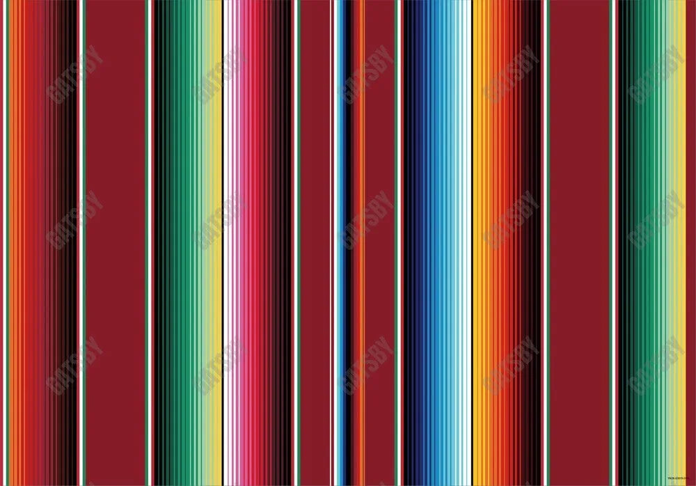 Mexican Fiesta Theme Party Backdrop - Gatsby Backdrop
